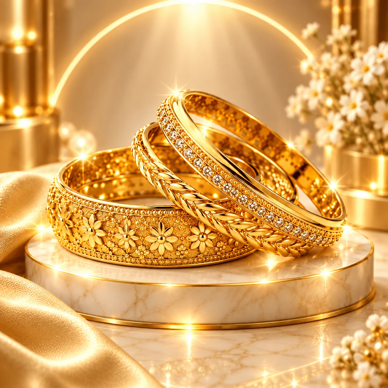 Gold Bangles